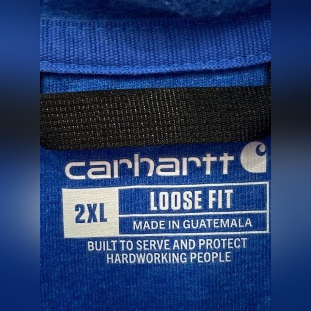 Carhartt Midweight Logo Sleeve Graphic Sweatshirt Size 2XL Like New MSRP $64.99 - Picture 4 of 5
